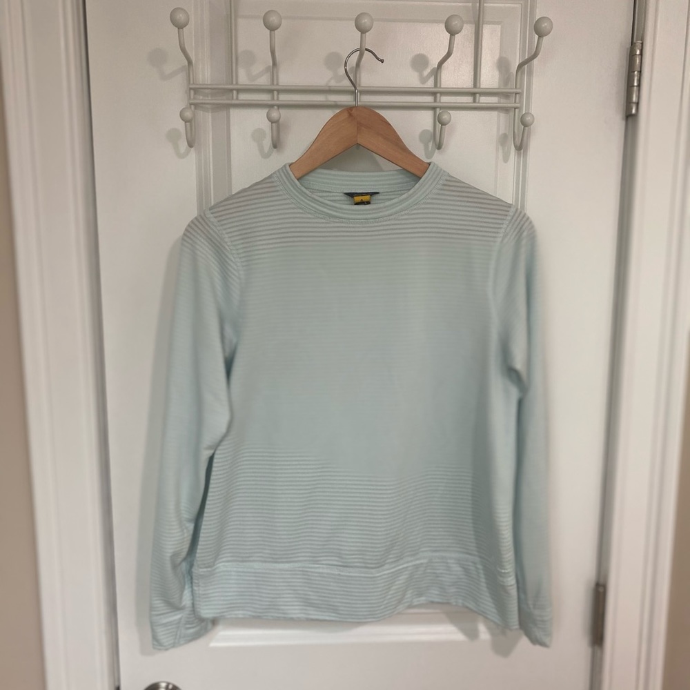 Eddie Bauer Pale Blue Long Sleeve